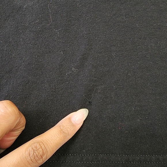 Star Wars Black Tee Shirt Red Letter Graphics Short Sleeve Top, sz LG - Picture 11 of 11